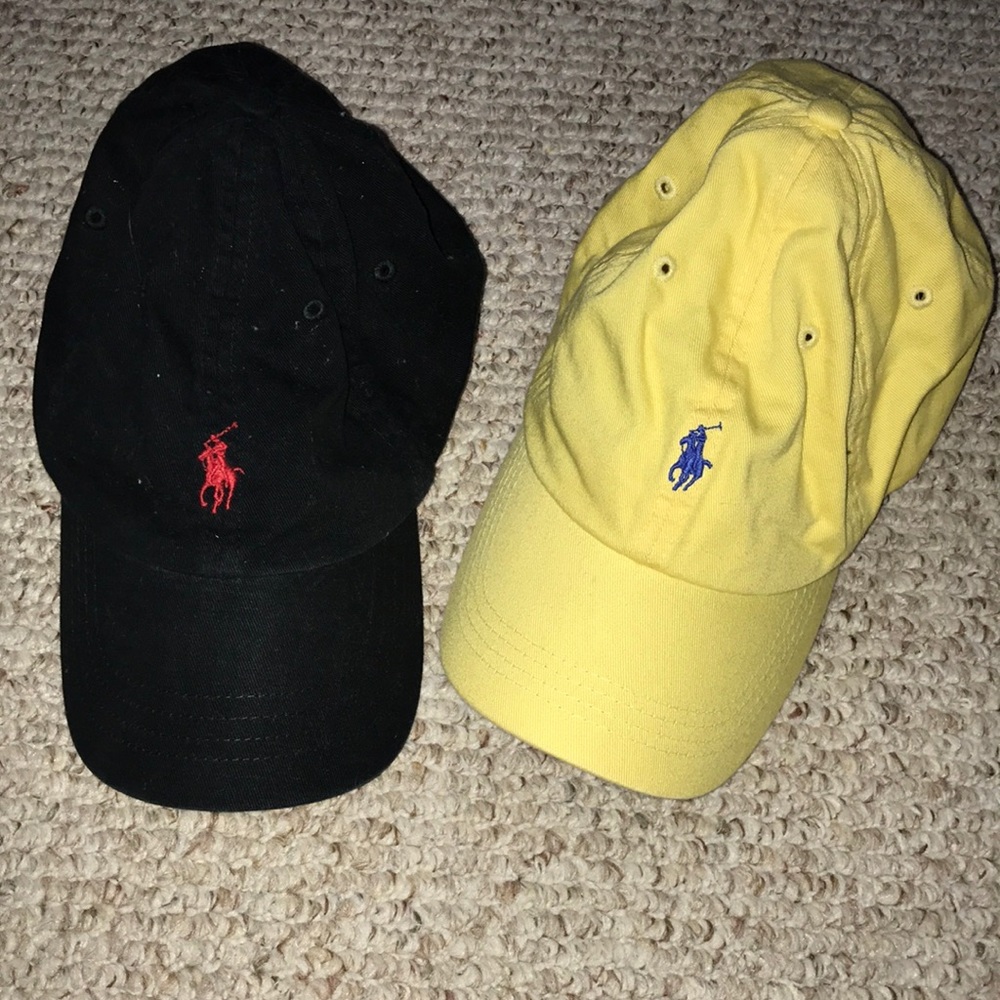 Set of 2 polo baseball caps